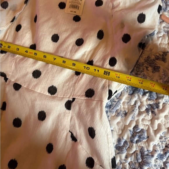 a new day White and Black Polka Dot Dress - Picture 3 of 7